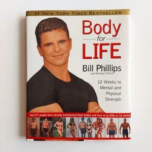 Body for Life Fitness Book by Bill Phillips and Michael D'Orso